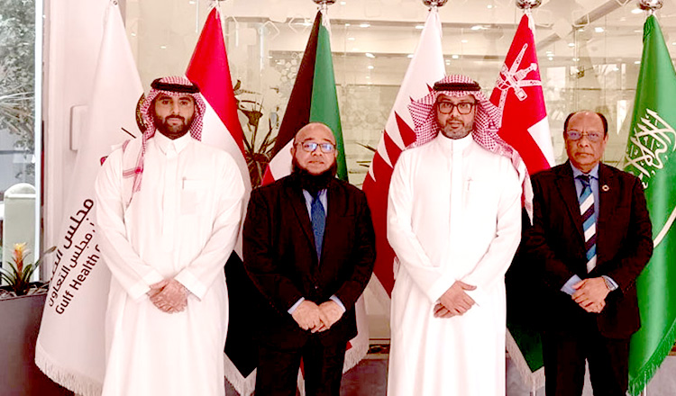 প্রবাসীকল্যাণ মন্ত্রণালয় ও গালফ হেলথ কাউন্সিলের মধ্যে বৈঠক