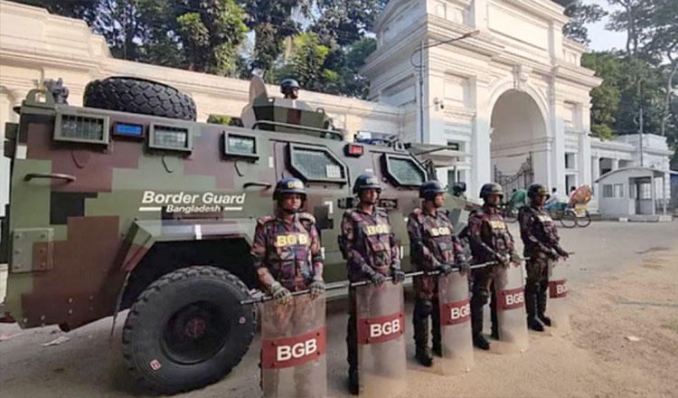 আন্তর্জাতিক অপরাধ ট্রাইব্যুনালের চারপাশে নিরাপত্তা বৃদ্ধি