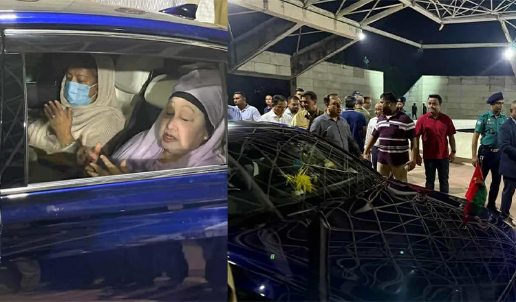 বিএনপি চেয়ারপারসন খালেদা জিয়ার শহীদ রাষ্ট্রপতি জিয়াউর রহমানের মাজার জিয়ারত