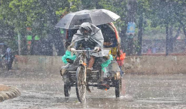 দেশজুড়ে বিচ্ছিন্নভাবে বৃষ্টির পূর্বাভাস