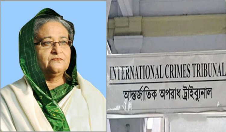 ট্রাইব্যুনালের নিষেধাজ্ঞা জারি শেখ হাসিনার বিদ্বেষমূলক বক্তব্য প্রচারে