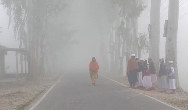 স্বাভাবিক কাজকর্ম ঘন কুয়াশায় ব্যাহত হচ্ছে কুড়িগ্রামে