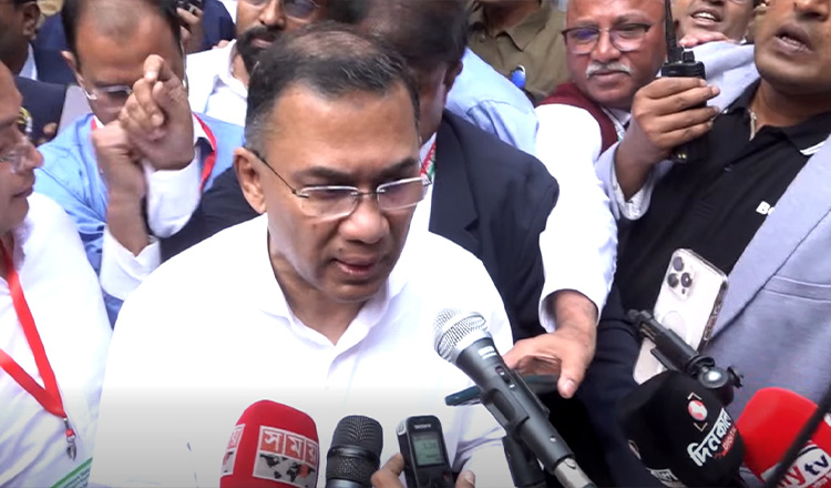 নির্বাচনে জয়ের ব্যাপারে আশাবাদী তারেক রহমান