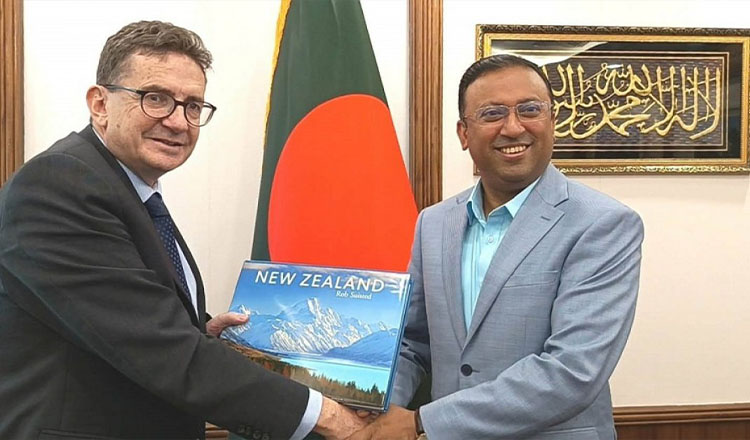 বাংলাদেশে ওষুধ ও পর্যটন খাতে সহযোগিতা জোরদার করতে চায় নিউজিল্যান্ড
