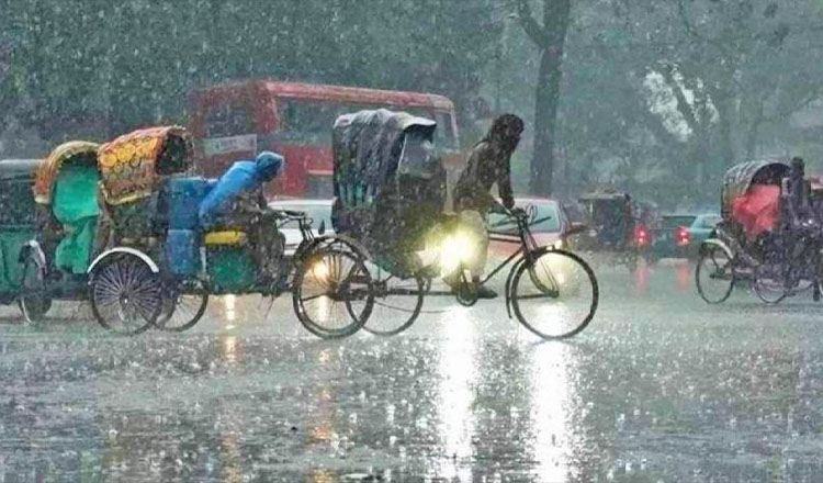 দেশের কয়েকটি এলাকায় বৃষ্টির পূর্বাভাস