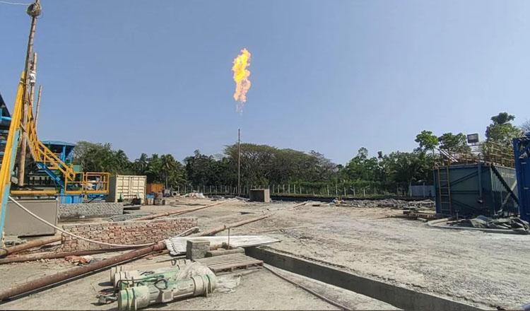 নতুন গ্যাসের সন্ধানে নোয়াখালীতে কূপ খনন শুরু