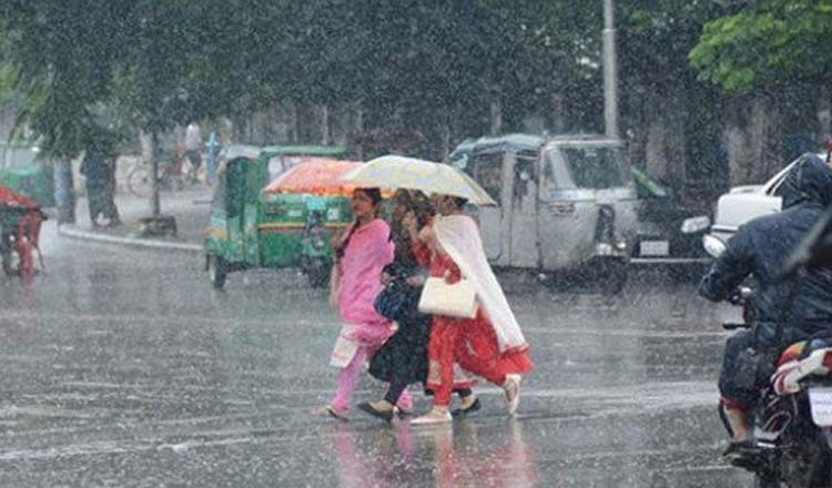 দেশের বিভিন্ন অঞ্চলে বৃষ্টির সম্ভাবনার কথা জানিয়েছে আবহাওয়া অধিদপ্তর