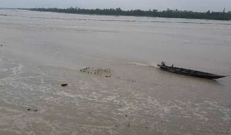 কুড়িগ্রামে নদীতে পানি বৃদ্ধি