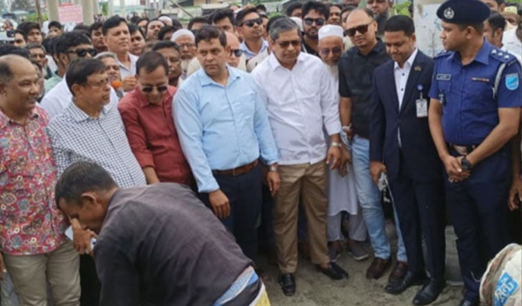 বাসযোগ্য ও পরিচ্ছন্ন দেশ গঠনে কাজ করার অঙ্গীকার মীর শাহে আলমের