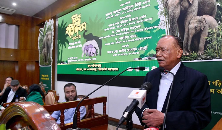 হাতির নিরাপদ ভবিষ্যৎ নিশ্চিতে সমন্বিত উদ্যোগ প্রয়োজন: পরিবেশমন্ত্রী