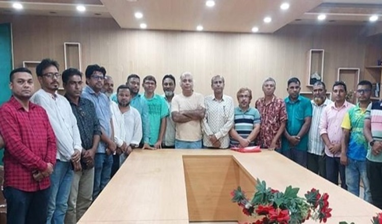 কাকন-রফিক-বাদল এর নেতৃত্বে শেরপুর প্রেসক্লাব