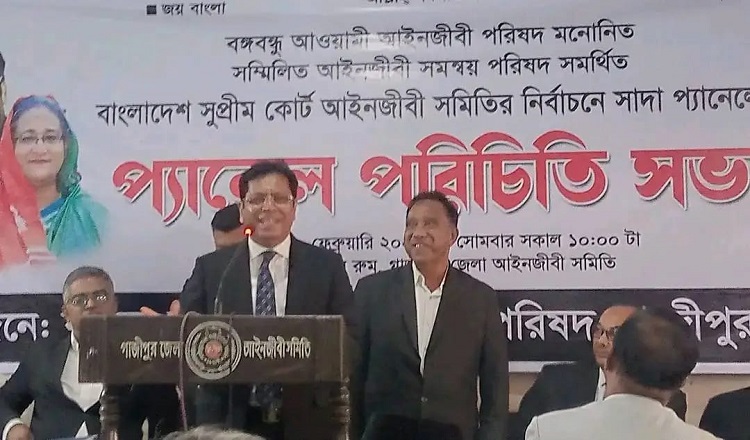 আমি সারাজীবন আইনজীবীদের পাশে ছিলাম, আছি  থাকবো: শাহ্ মঞ্জুরুল হক